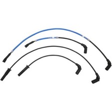 Magnum 3046B Metallic Blue Braided Spark Plug Ignition Wires H-D Touring 17-Up