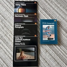 The Kodak Workshop Series Book Lot 5 Vintage Kodak Paper Back Books 1986