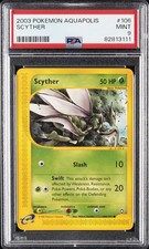2003 POKEMON AQUAPOLIS #106 SCYTHER PSA 9 on eBay