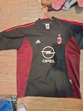 AC Milan Soccer Adult Xl Large Jersey Adidas Vintage Italy World Cup 