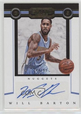 2016-17 Panini Grand Reserve Grand 40/99 Will Barton #28 Auto 1k5