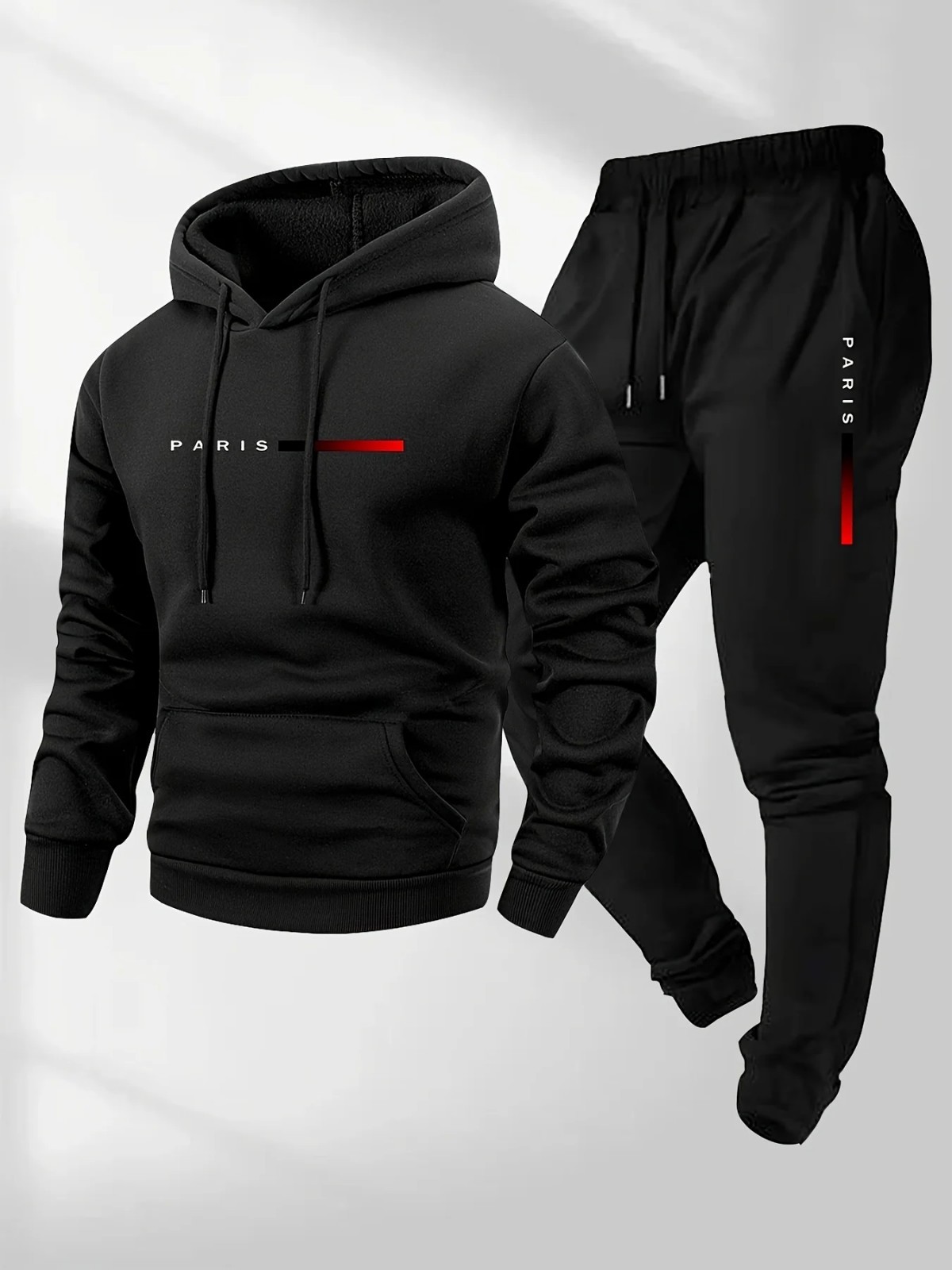 2025 Men's Autumn Winter sportswear set Men's hooded sweatshirt long pants set