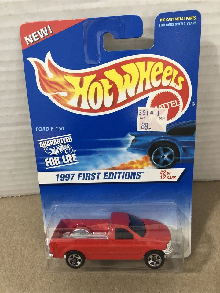 Ford F-150 1997 First Editions and 3-window 34 Race Team Series III Hot Wheels-2 - Image 2 of 4