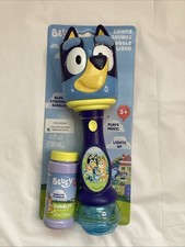 Bluey Lights  Sounds Bubble Wand Plays Music Blows Streams of Bubbles