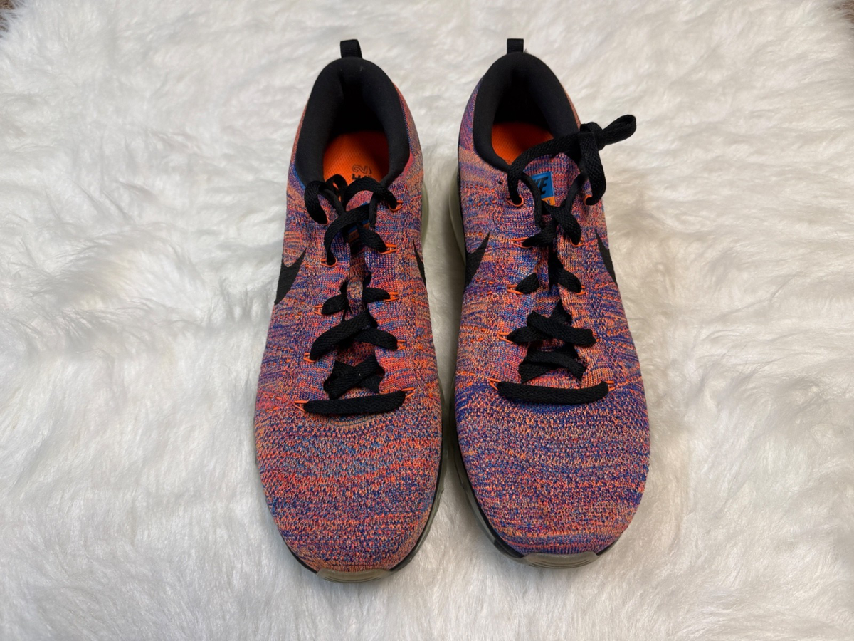 Nike Flyknit Air Max Blue Concord Crimson Men