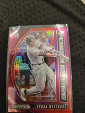 Jordan Westburg 2020 Panini Prizm Draft Power Surge Red Purple Hyper #PDP172