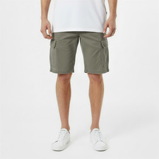 Image of Mens Jack Wills Cargo Shorts - Medium - Slate Grey Khaki