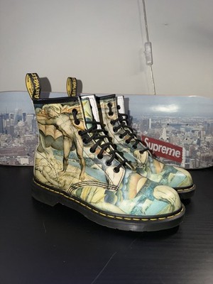 Doc Dr. Martens Tate Museum William Blake 1460 Boots Men's Size 10