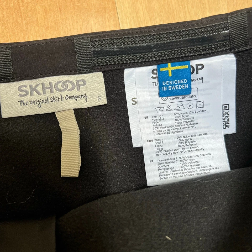 Skhoop Scandinavia Insulated Fleece Bun Warmer Mini Skirt Ski Bike Snow Winter S - Image 2 of 3