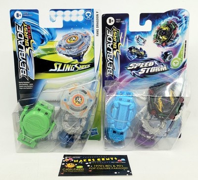 Lot Of 2 - Beyblade Burst RISE/SURGE Sling Shock & Speed Storm - BRAND NEW!