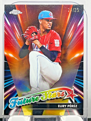 2024 Topps Chrome - Future Stars Eury Perez #FS-11 REFRACTOR # /25   