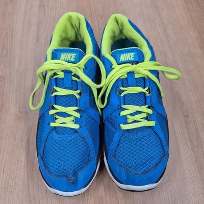 Nike Flex Experience RN Dual Fusion Laufschuhe Blau Gelb Gr. 40 Damen Herren