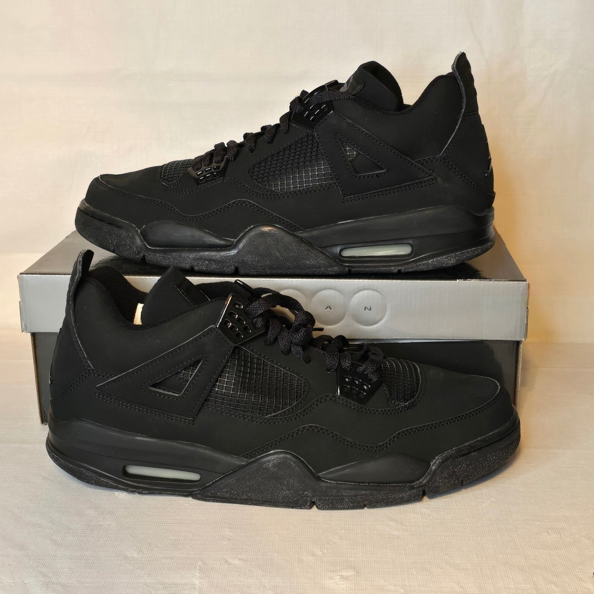 Size 13 - Air Jordan 4 Retro 2006 Black Cat for sale online | eBay