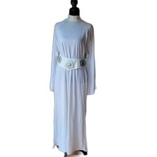 Star Wars Premium Adult Princess Leia Costume Set with Wig Belt