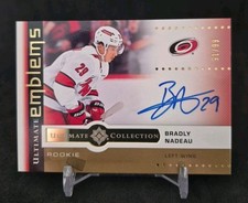 2024-25 Upper Deck Ultimate Emblems Bradly Nadeau Rookie Auto#/99