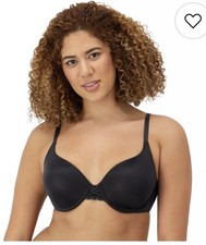 NWT Maidenform DM0066 Dreamwire Underwire Push Up T-Shirt Bra Womens 38C Black