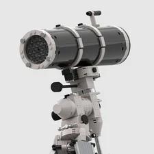 Compatible Newtonian Equatorial Mount Telescope with Stand 712 Build Moc