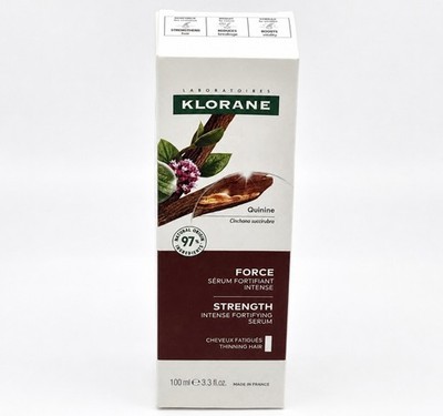 Klorane Intense Strengthening Serum Quinine Hair Thinning Support Non-Greasy NIB