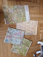 Konvolut ICAO Luftfahrtkarten 1963 Vintage Piloten-Karten Fliegerkarten Sammlung