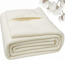 Cotton Quilting Batting 108x96 Off White Quilt Padding Sewing Craft Fabric