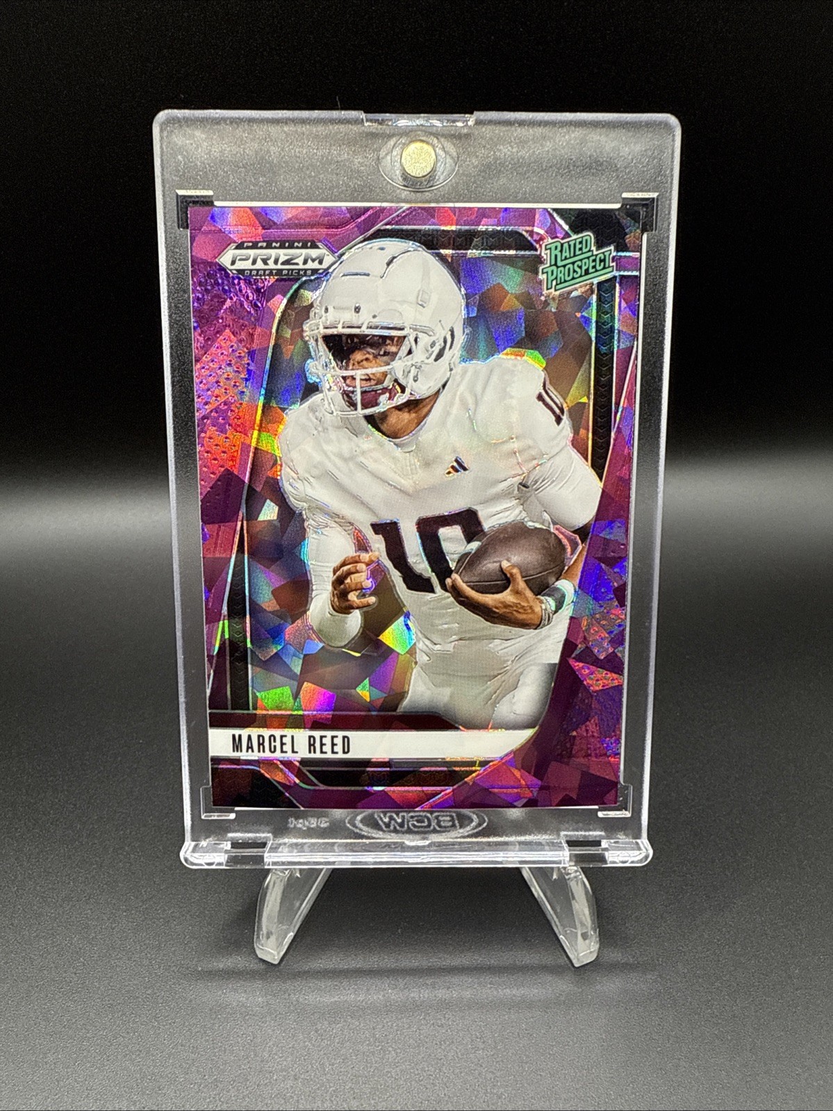 2025 Panini Prizm Draft Marcel Reed Rated Prospect Purple Ice /199 🔥 Texas A&M