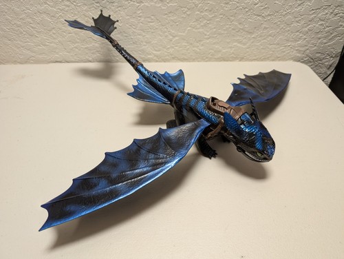 2013 How To Train Your Dragon Fire Breathing - Night Fury Toothless 23" Wingspan - Picture 1 of 4