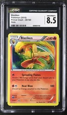 CGC 8.5 Blaziken 2015 Primal Clash 28/160 Holo Pokemon Card on eBay