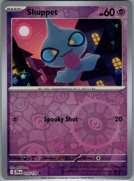 Shuppet - 059/159 - Reverse Holo - Journey Together - NM/M