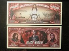 BLACK WIDOW: Marvel Movie, Comic Strip, Cartoon ~ $1,000,000 One Million Dollars — photo 1