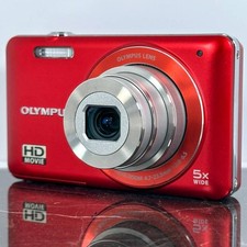 Olympus VG-120 Compact Digital Camera Tested Working Seller Japan