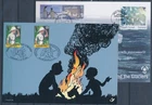 XE67669 Belgium glaciers Tintin Kuifje Herge First Day Sheet used