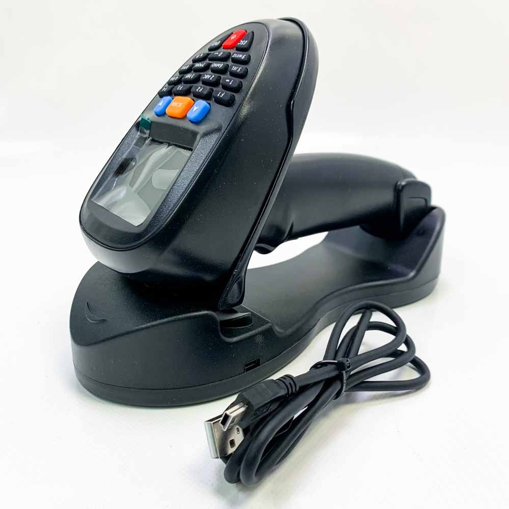 JRHC Kabelloser Barcode scanner Tragbarer Barcodeleser 1D 2D PDF