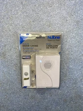 NuTone LA-203WH Wireless Door Chime Doorbell White Plug In
