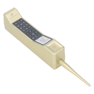 Gold Brick Cell Phone Ornament Simulation Photographic Props 80s 90s Vintage Bri