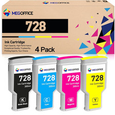 Ink Cartridge for HP 728 DesignJet T830 MFP T730 Large Format Plotter Printers