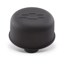 Proform Breather Cap 141-754; GM Performance Black, Bowtie Emblem for Chevy