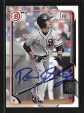 Ronnie Jebavy 2015 Bowman Draft Auto San Francisco Giants #79