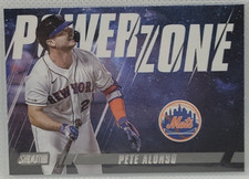 Pete Alonso 2022 Topps Baseball Power Zone #PZ-10 NrMt