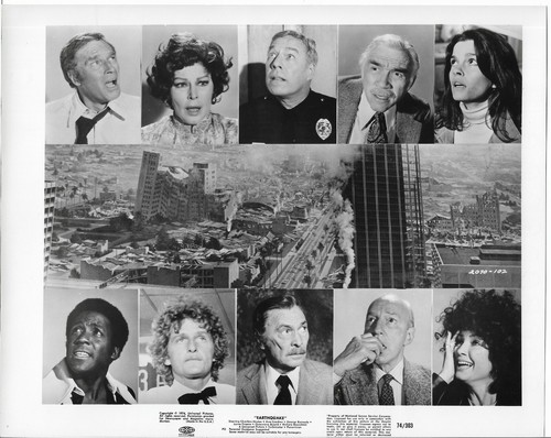 Foto de la película 1974, collage de reparto de terremoto