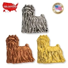 Creative Pewter Designs Yorkshire  Dog Lapel Pin or Tie Tack, D486MP