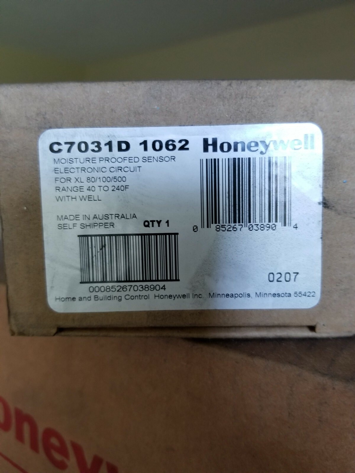 Honeywell Water Temperature Sensor
