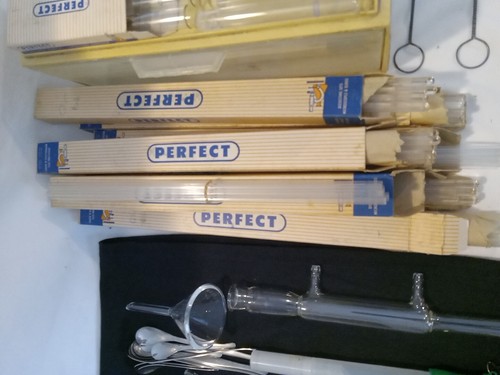 Vintage Perfex Test Tubes , Glass Rods (New Old Stock) And Accessories - 第 5/12 張圖片