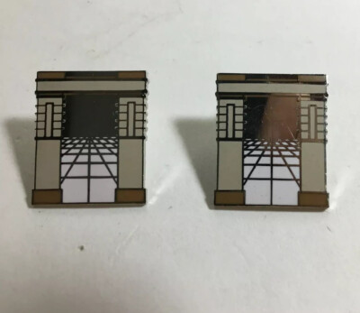 Vintage ACME Studio  Frank Lloyd Wright Arch'' Earrings by STANLEY TIGERMAN - NEW