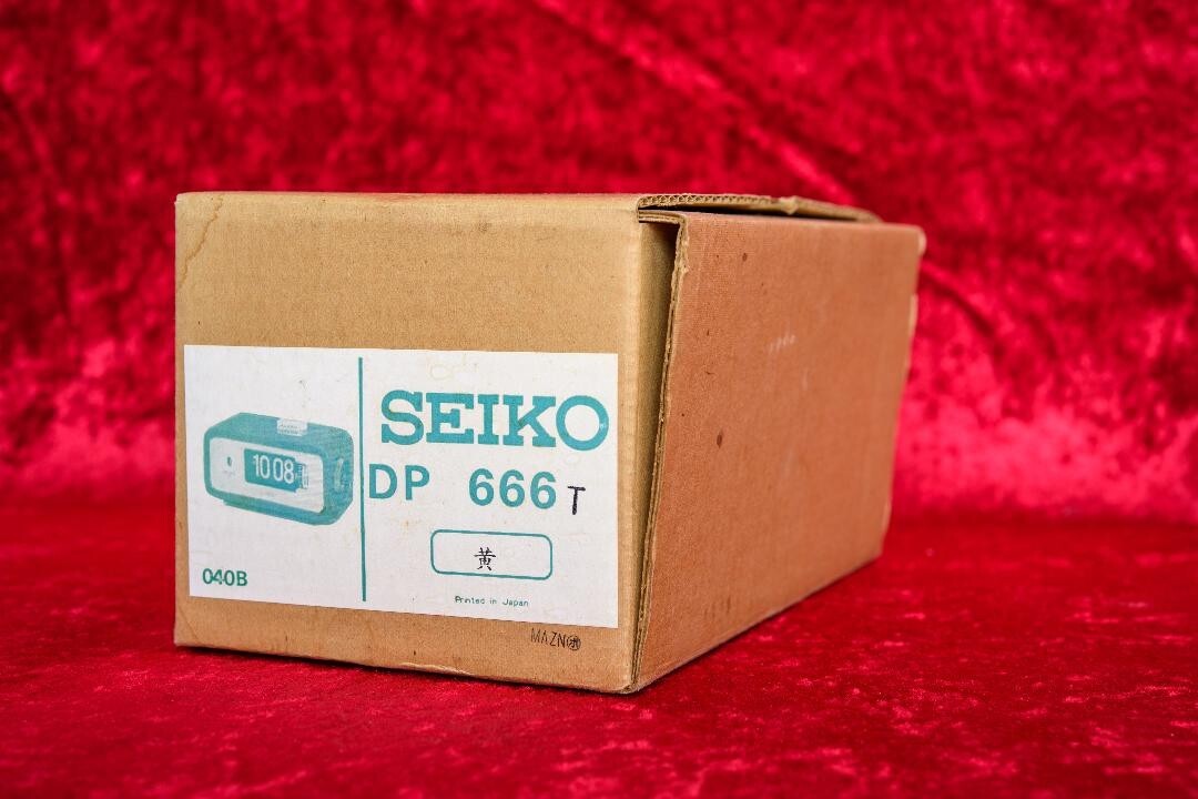 SEIKO セイコー dp666t SEIKO パタパタクロック DP666T 昭和40年代後半〜50年代前半 難