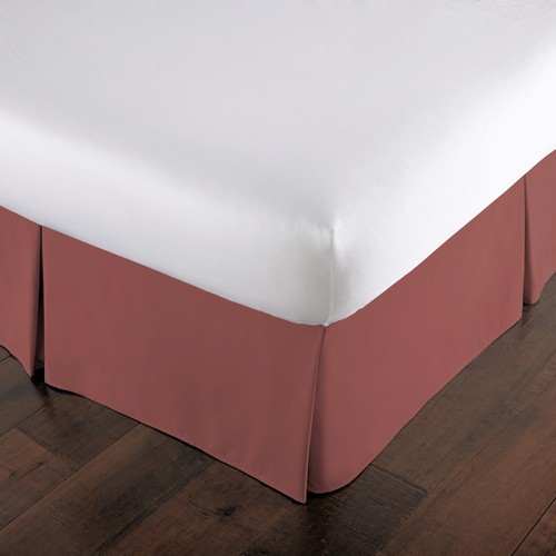High Quality 15inch Drop Classic Pleated Bedskirt Microfiber 18 colors