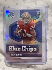 2021 Mosaic Blue Chips Rookie Silver Trey Lance RC WHC241
