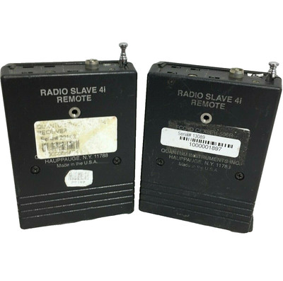 X2 - QUANTUM INSTRUMENTS RADIO SLAVE REMOTE BOX 4I SOLD AS-IS.
