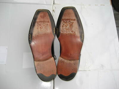 靴 BETTANIN & VENTURI Made in Italy UK8.5 Bettanin & Venturi Mens Shoes, Black Leather, Size 7 (about