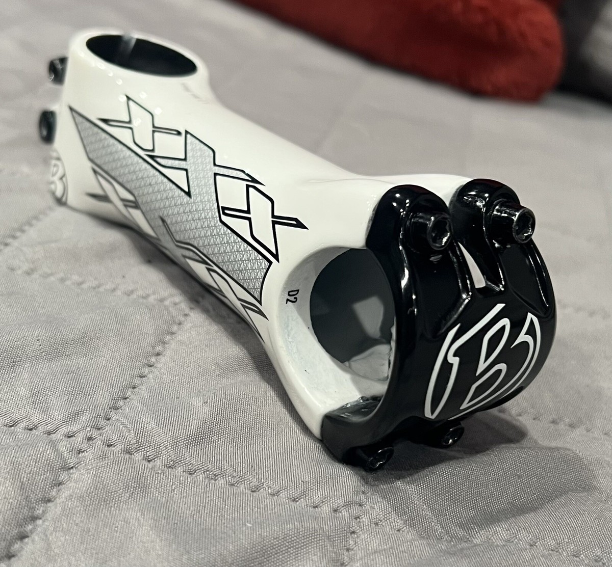 Bontrager XXX Carbon Stem 110 mm 7 degree 31.8 gloss white light