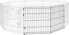 Universal Pet Playpen 2-Panel Extension Kit  Fits Metal 24-Inch Dog Pens  Kit